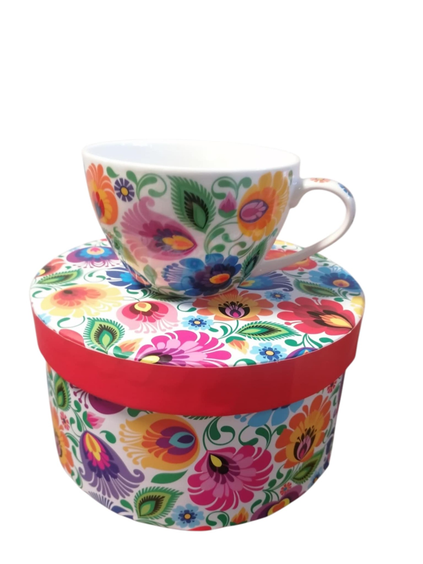 II.akosť - Šálka 300ml vo valcovej krabičke - biela