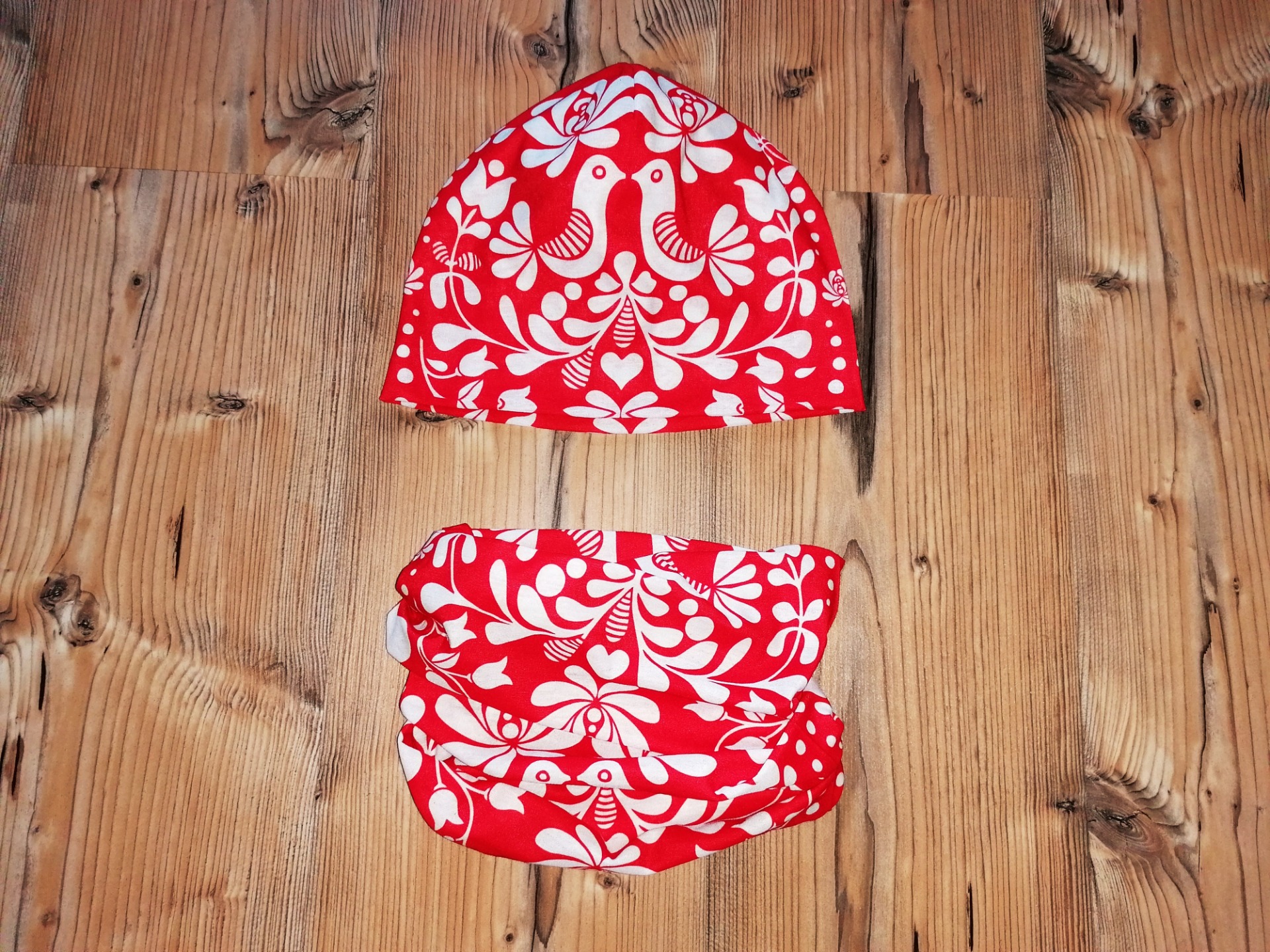 Čiapka a multifunkčný šál bez zateplenia