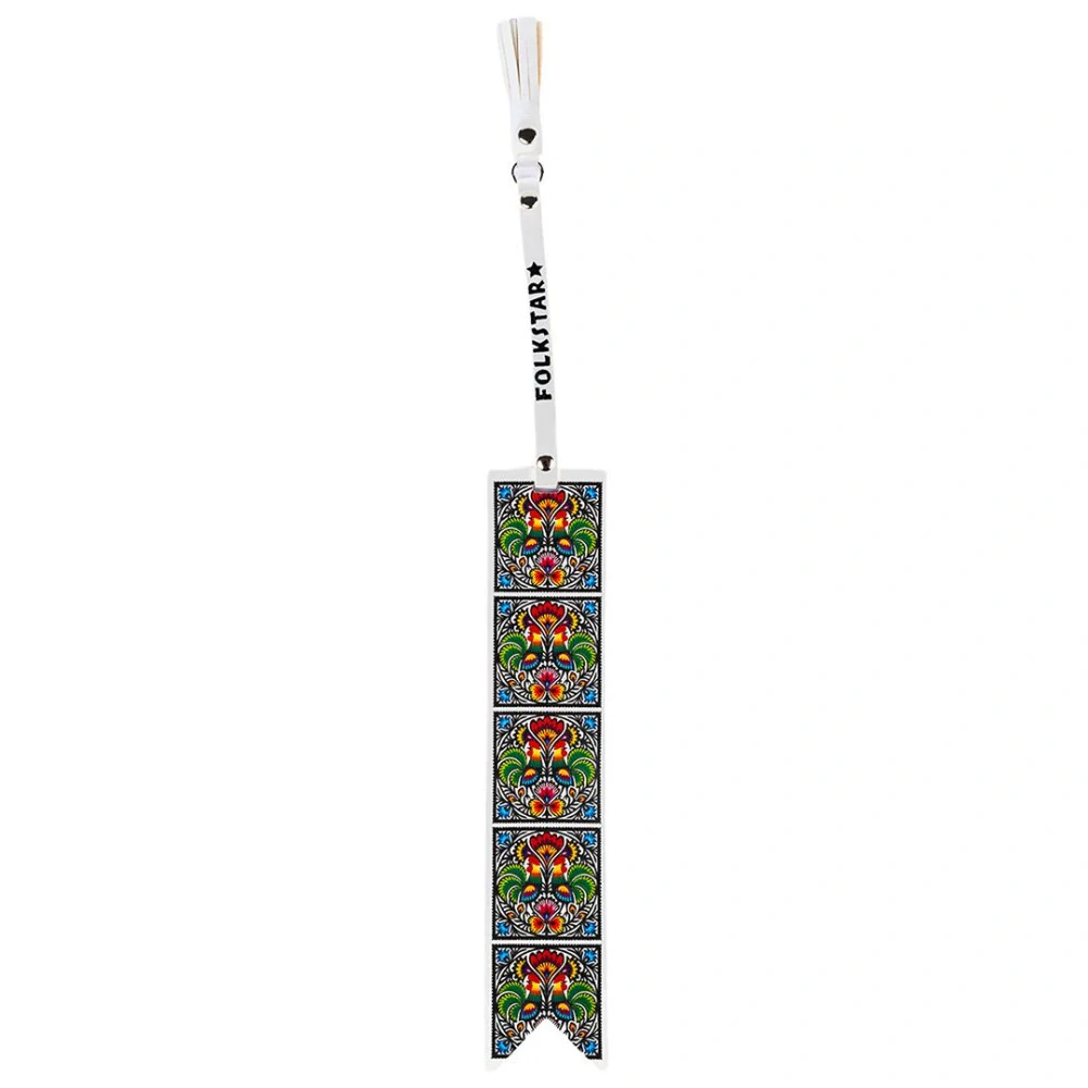 Záložka do knihy z ekokože - kohúty