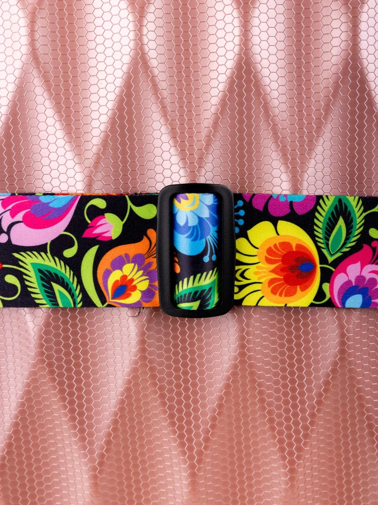 Popruh na batožinu – čierny