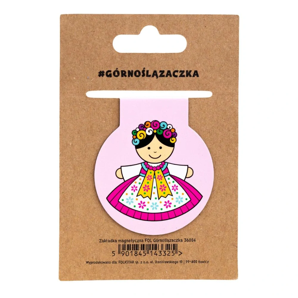 Magnetická záložka – Dievča v kroji