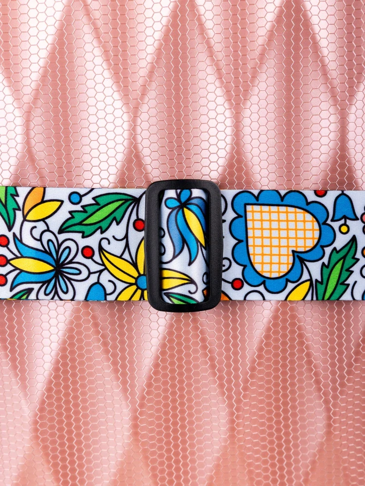 Popruh na batožinu – modrý