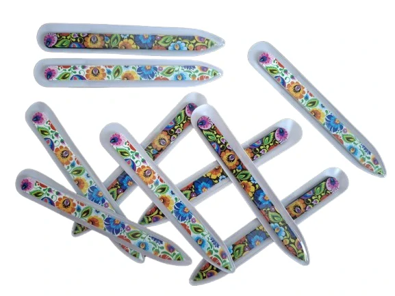 Sklenený pilník na nechty - čierny