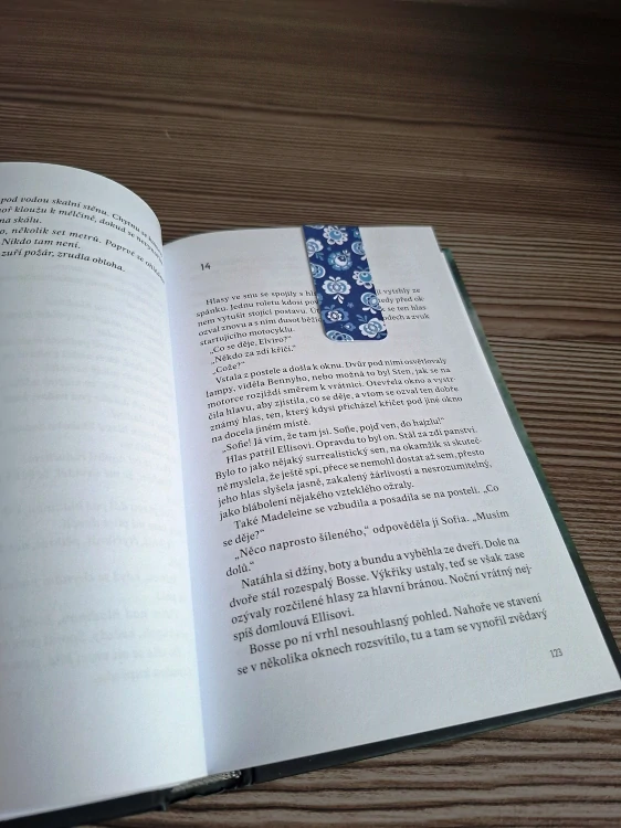 Magnetická záložka s ľudovým motívom