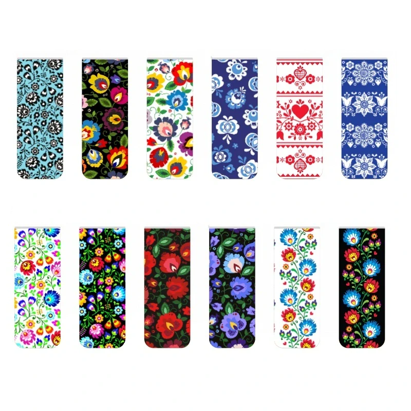 Magnetická záložka s ľudovým motívom