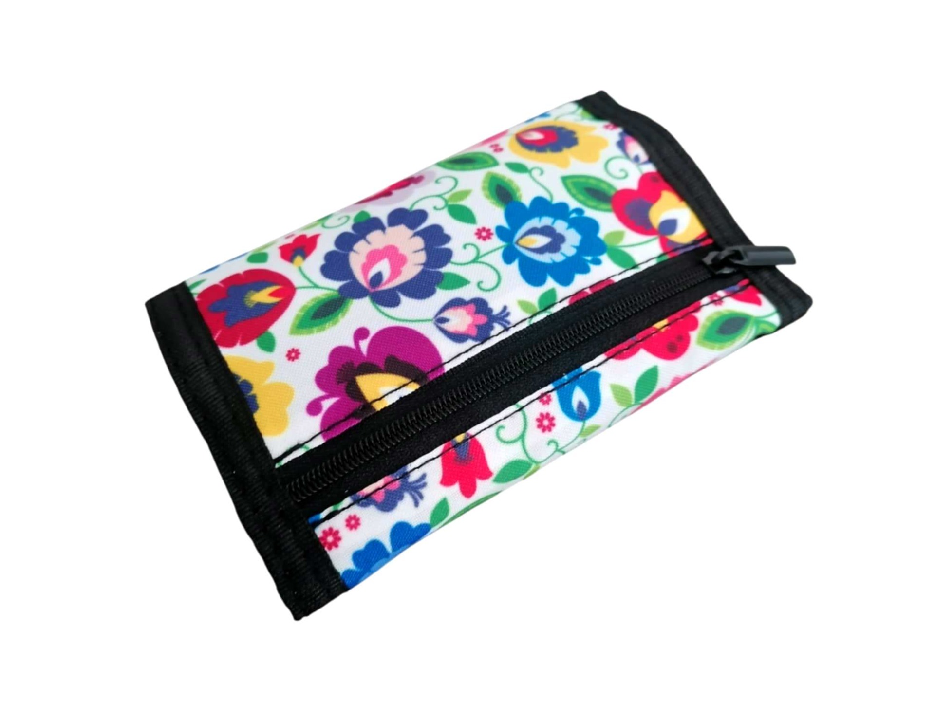 Peňaženka na suchý zips - biela