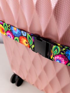 Popruh na batožinu – čierny