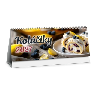 Stolový kalendár - Koláčiky 2027