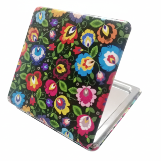 Kabelkové zrkadlo hranaté- čierne