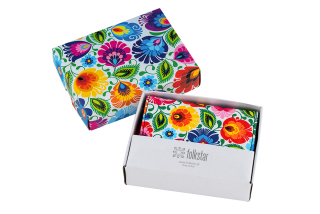 Malá lakovaná peňaženka - biela 18518