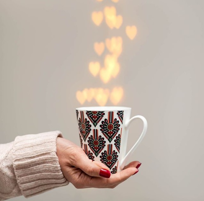 Hrnček s ľudovým motívom 270 ml - goral