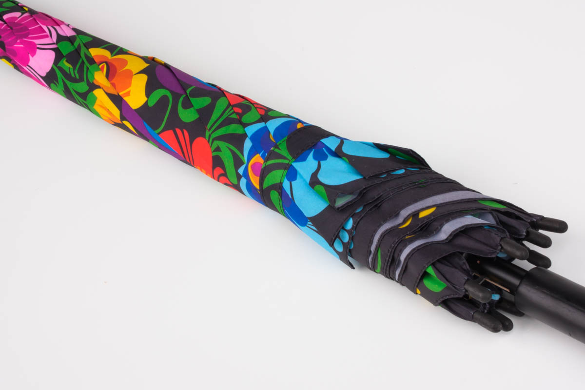 Veľký klasický dáždnik - kvety 17263