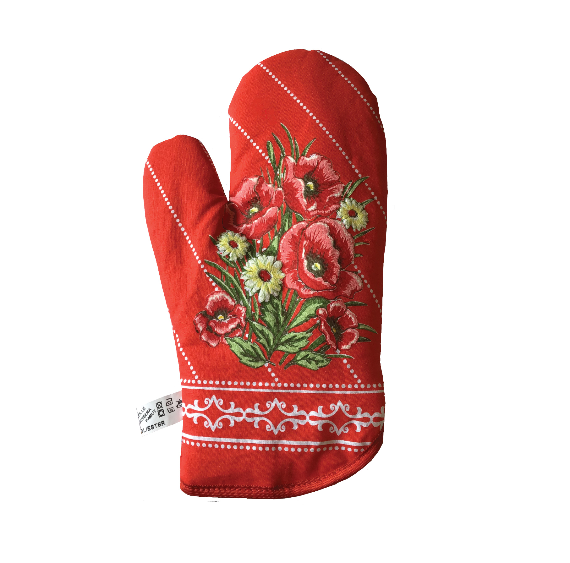 Kuchynská chňapka - maky 