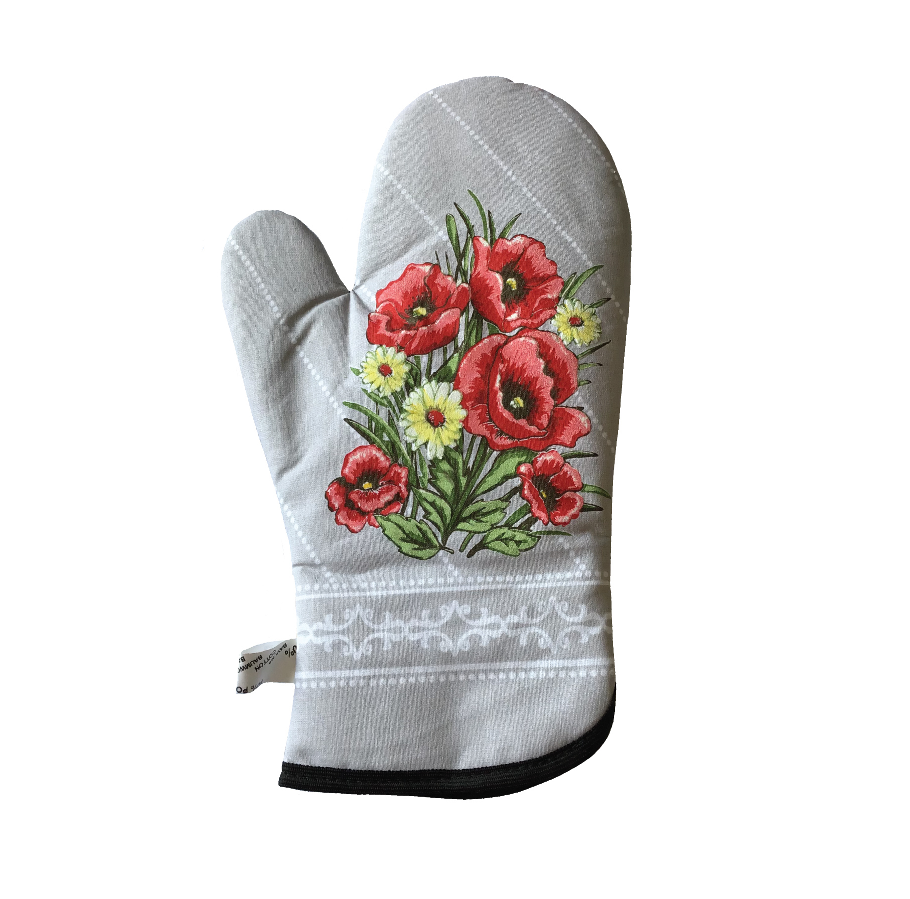 Kuchynská chňapka - maky 