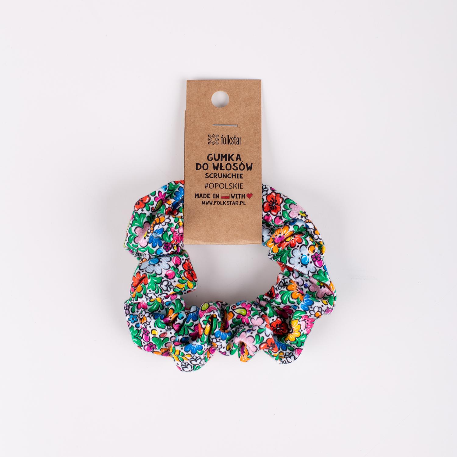 Gumička do vlasov - kvetinová