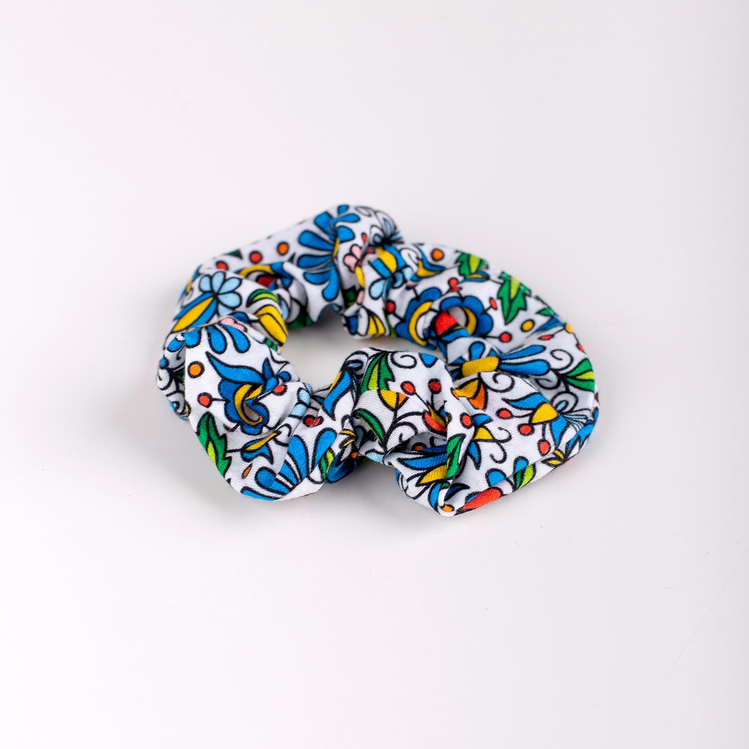 Gumička do vlasov - modrá