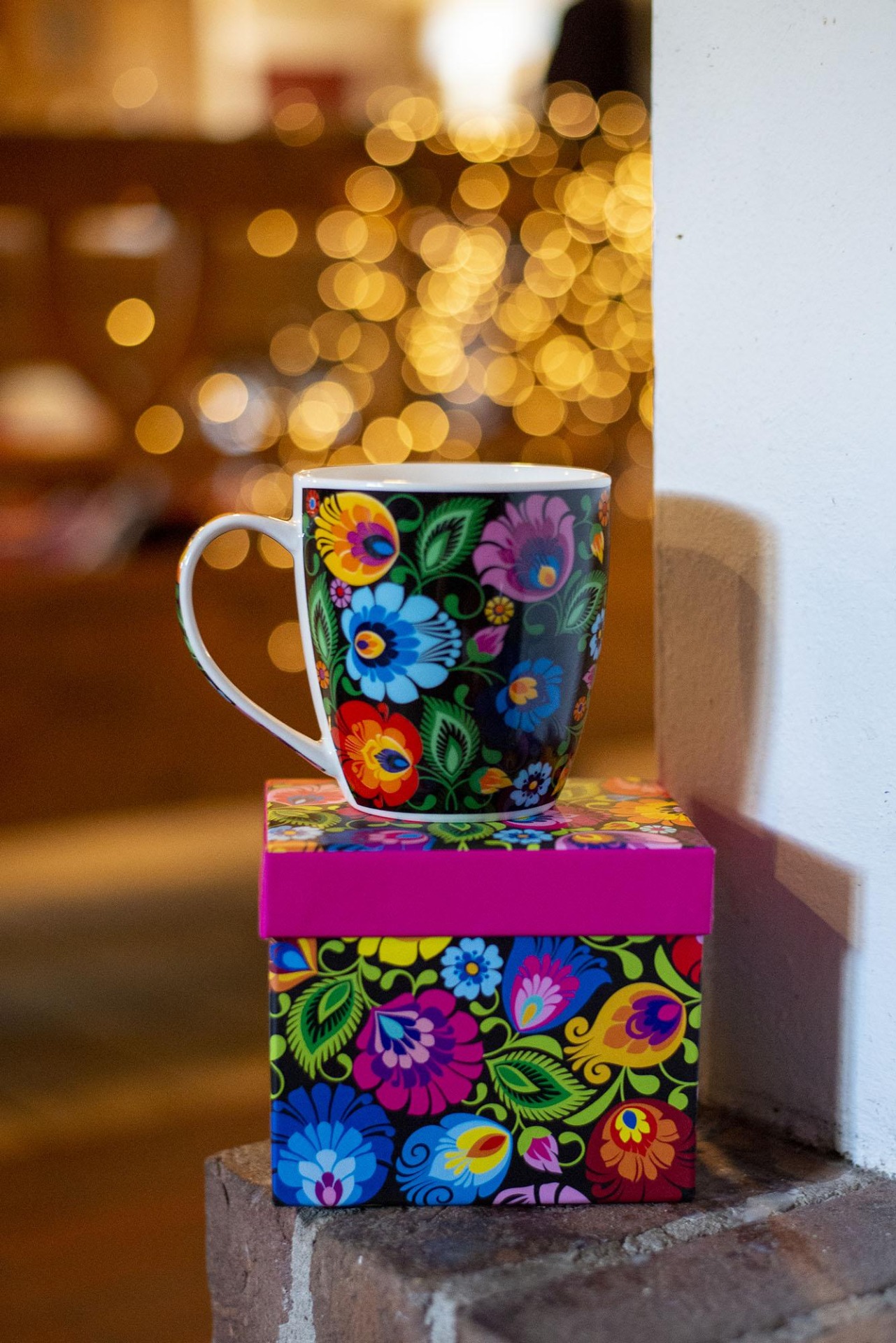 Hrnček v darčekovej krabičke 460ml - čierny