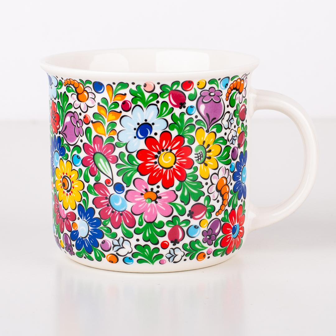 Hrnček 350ml- kvetinový