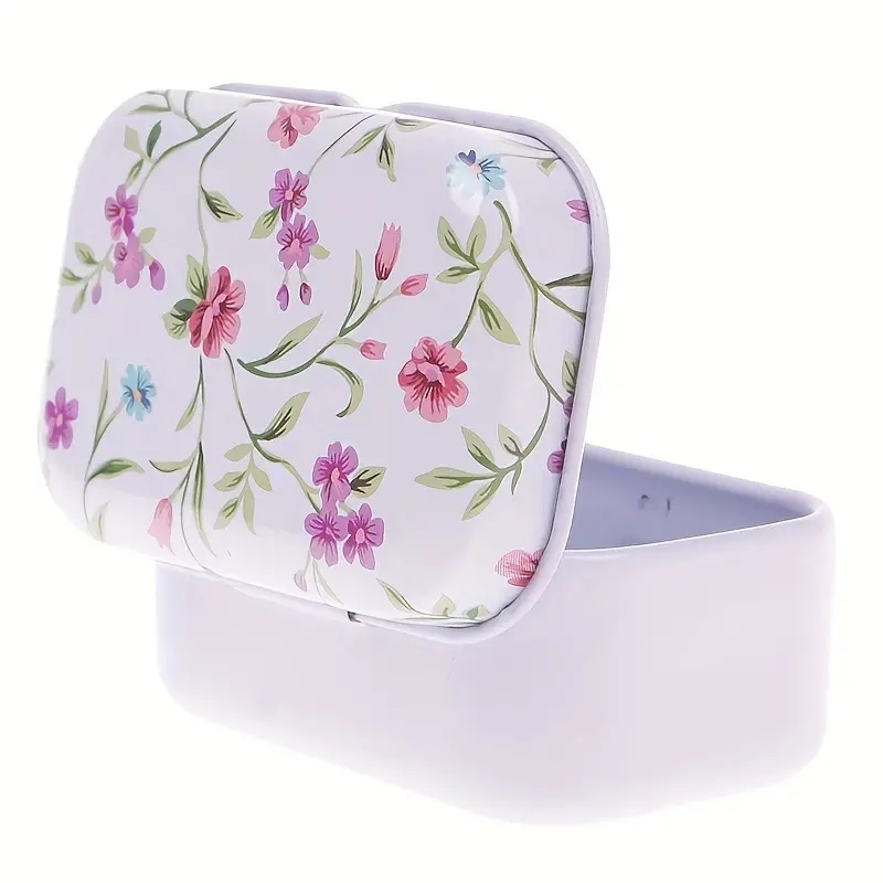 Kovová vintage krabička - rôzne vzory