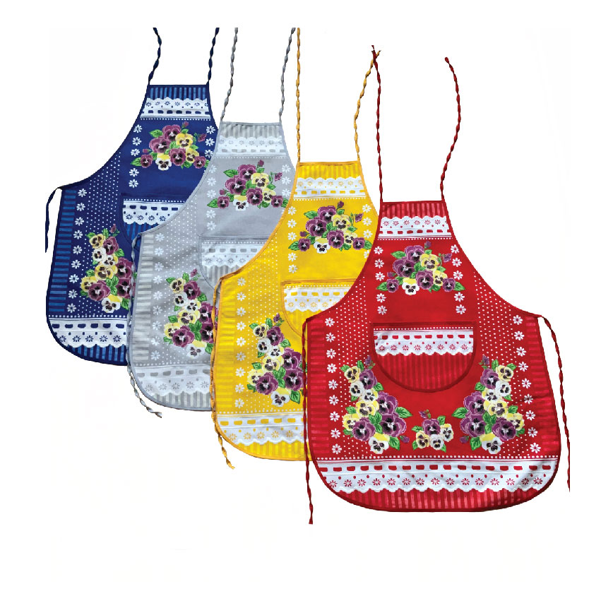 Kuchynská sada sirôtky- zástera, chňapka, utierka 