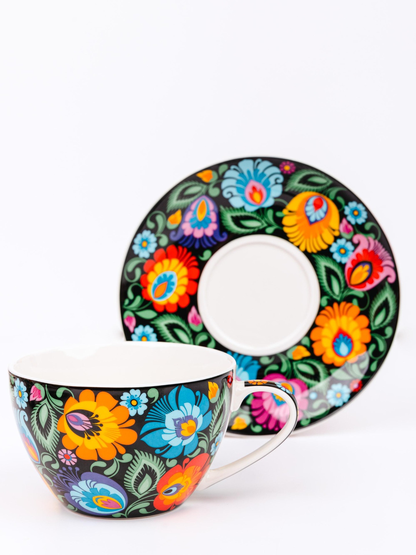 Šálka 300ml vo valcovej krabičke - čierna