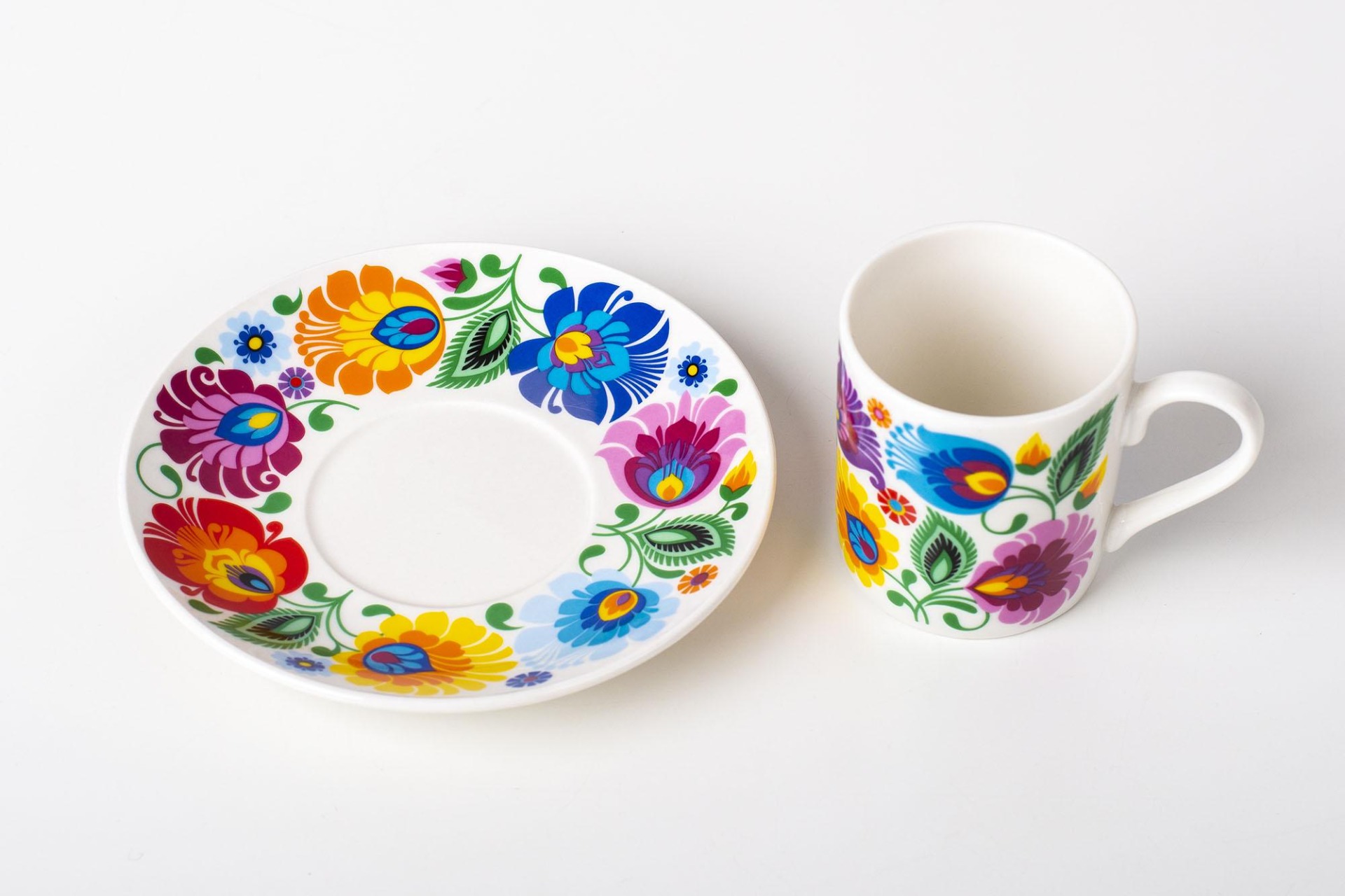 II.akosť - Sada 2 šálok na espresso 90ml - biele