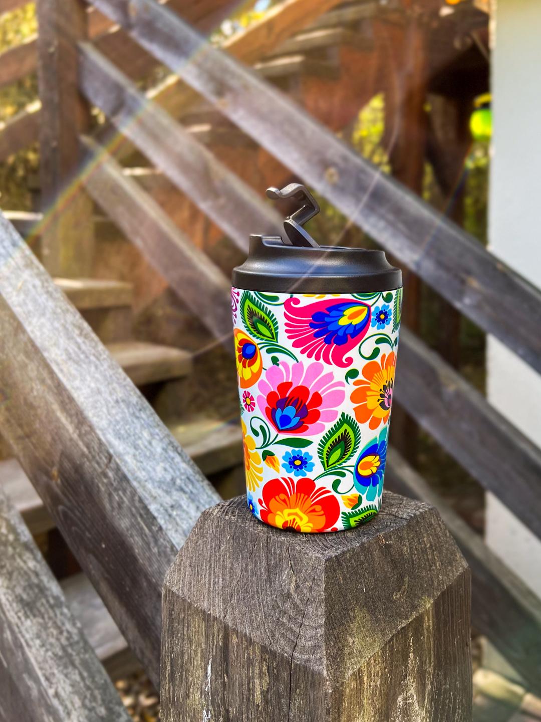 Termo pohár 350ml - biely