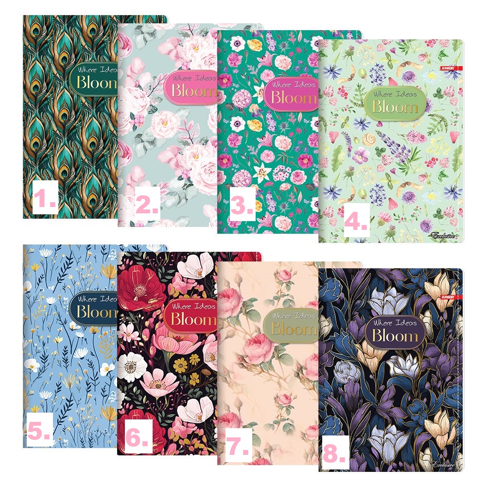 Zošit A5, linajkový 544, 40 listový 