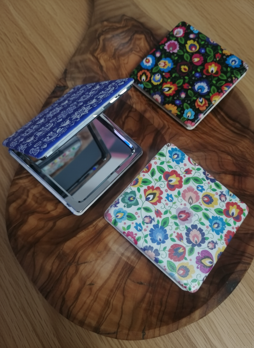 Kabelkové zrkadlo hranaté- maky