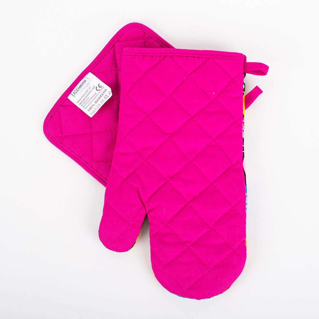 Kuchynská rukavica s podložkou čierna 23734