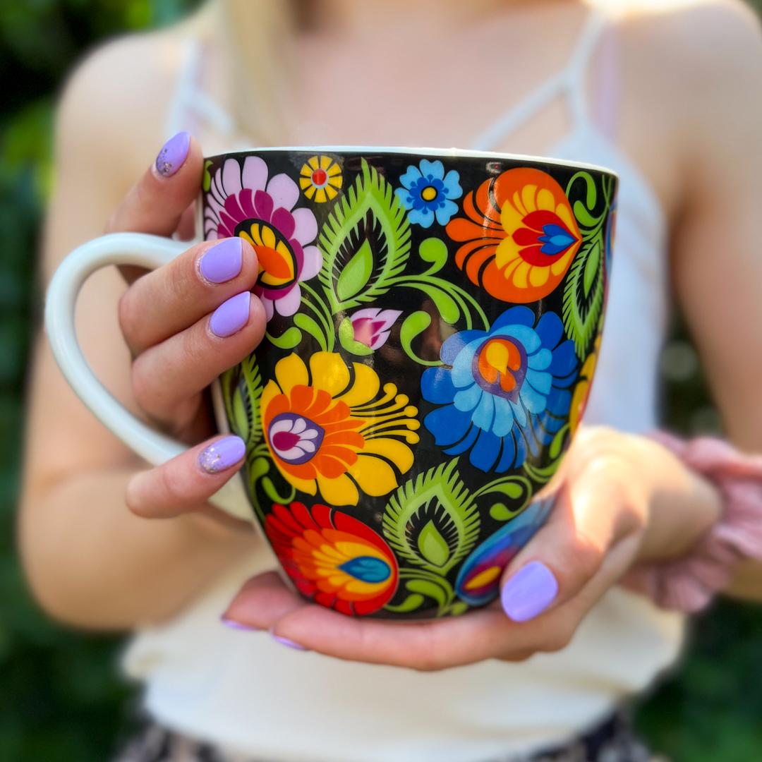 Hrnček MAXI 1000 ml - čierny