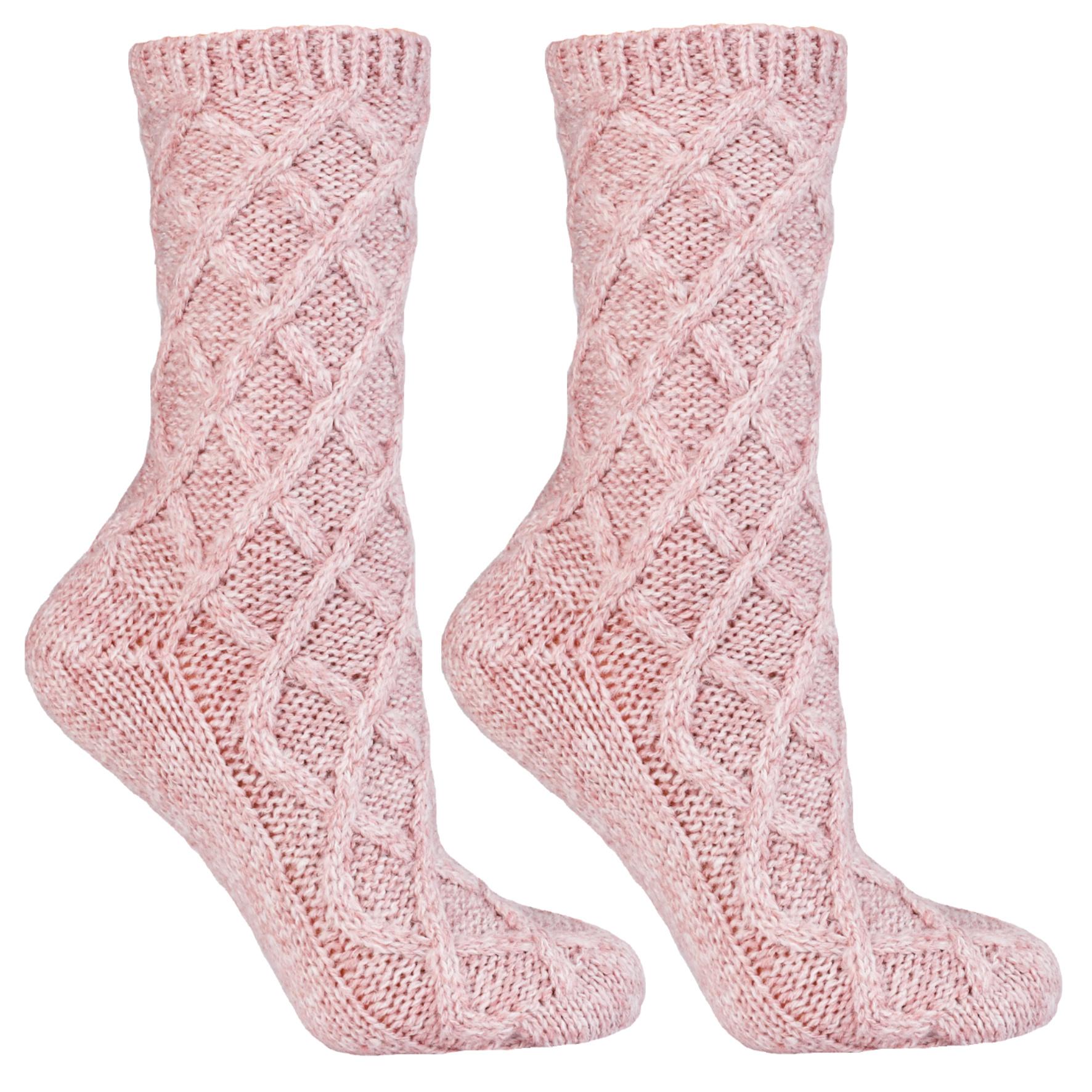 Dámske štrikované ponožky UNI 2. šedá