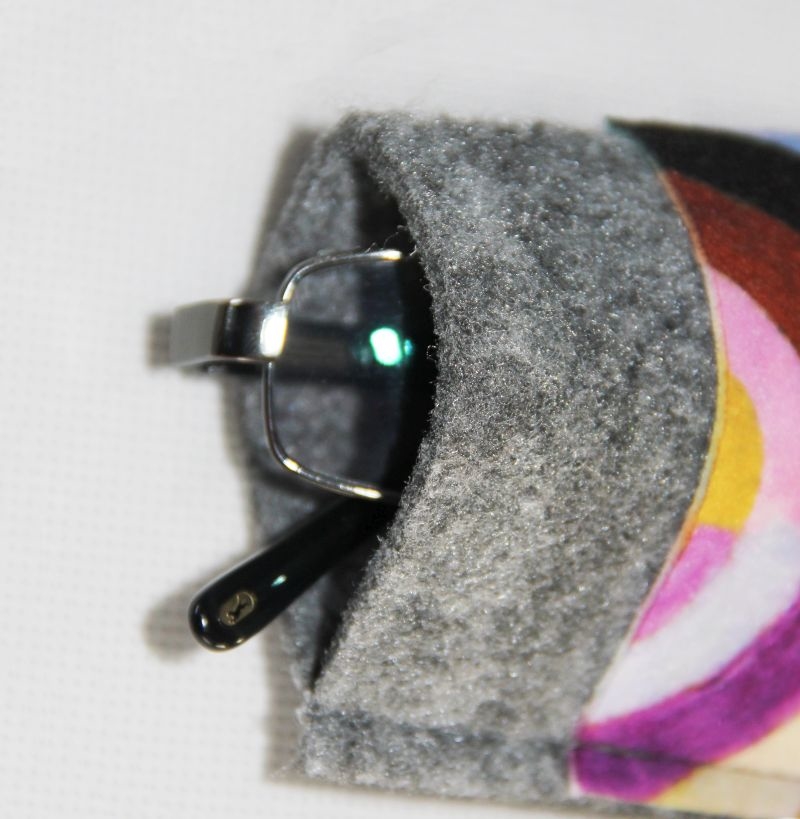 Puzdro na okuliare - grey folk