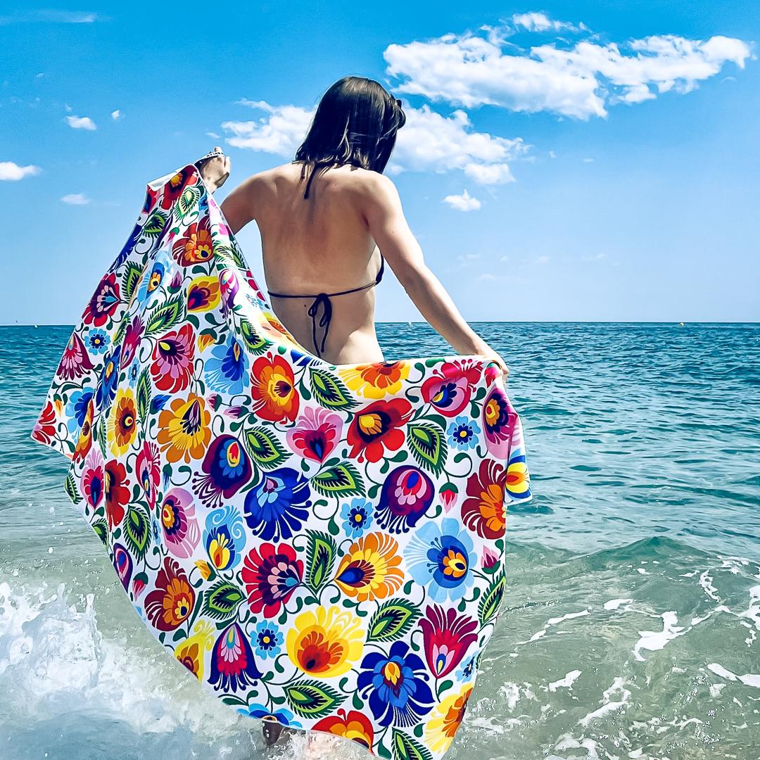 Rýchloschnúci uterák 80x160 cm - biely