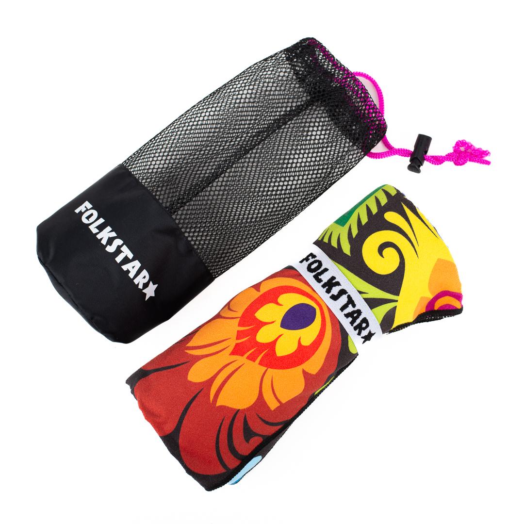 Rýchloschnúci uterák 80x160 cm - čierny