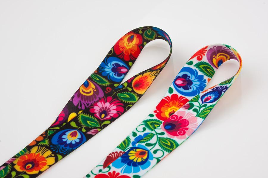 Stuha na kľúče 2cm- biela