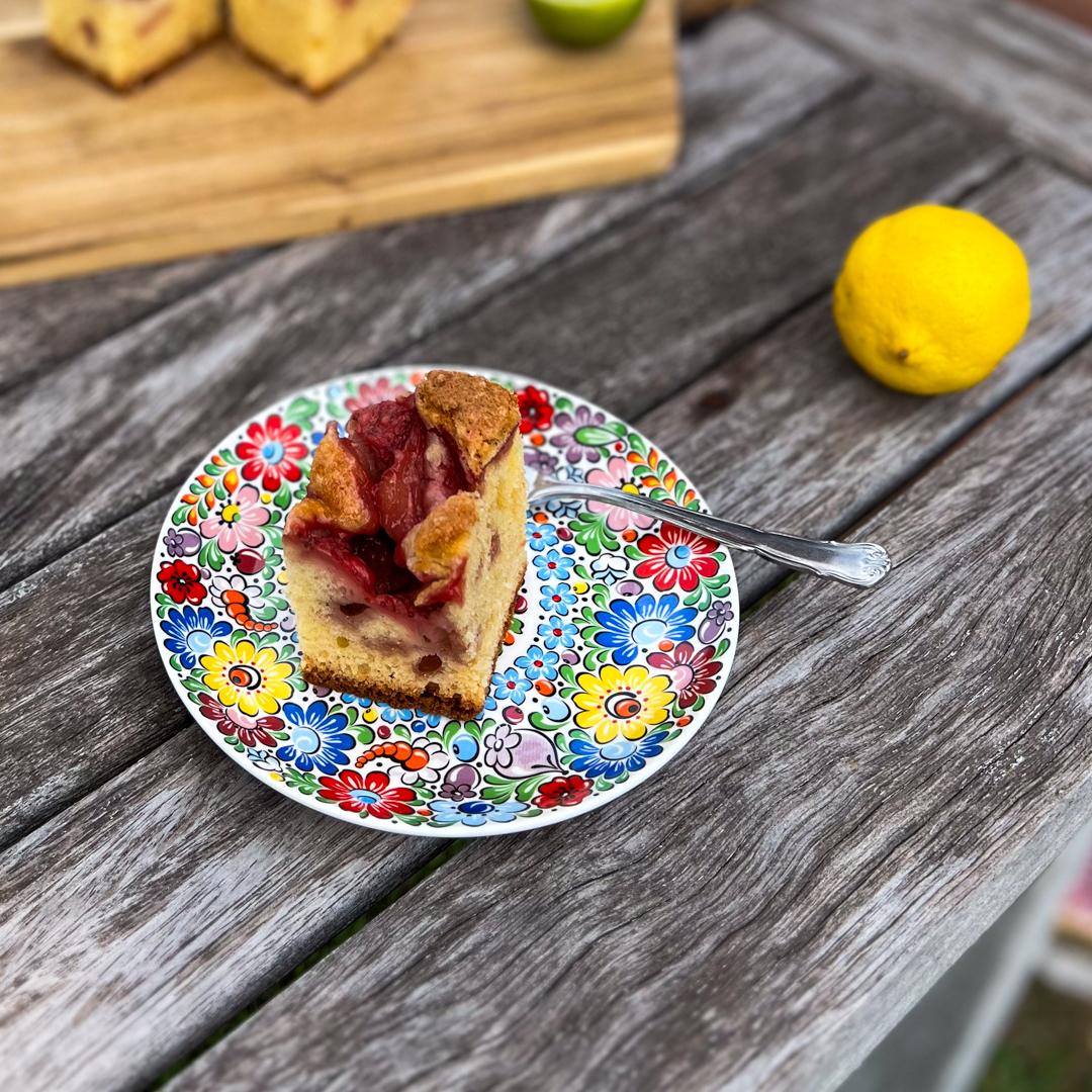 Malý dezertný tanier s ľudovým motívom - 15,5 cm - kvetinový