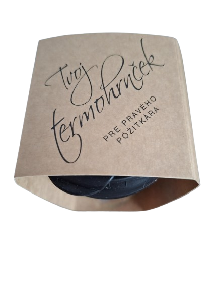 Termohrnček folk čierny 420ml