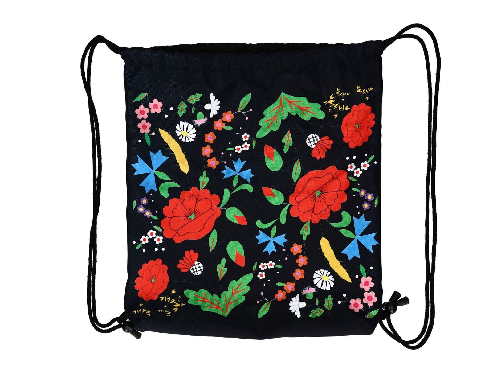 Vrecúško na plecia - maky čierne